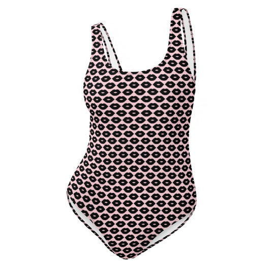 Love Over Me Pink One-Piece Swimsuit