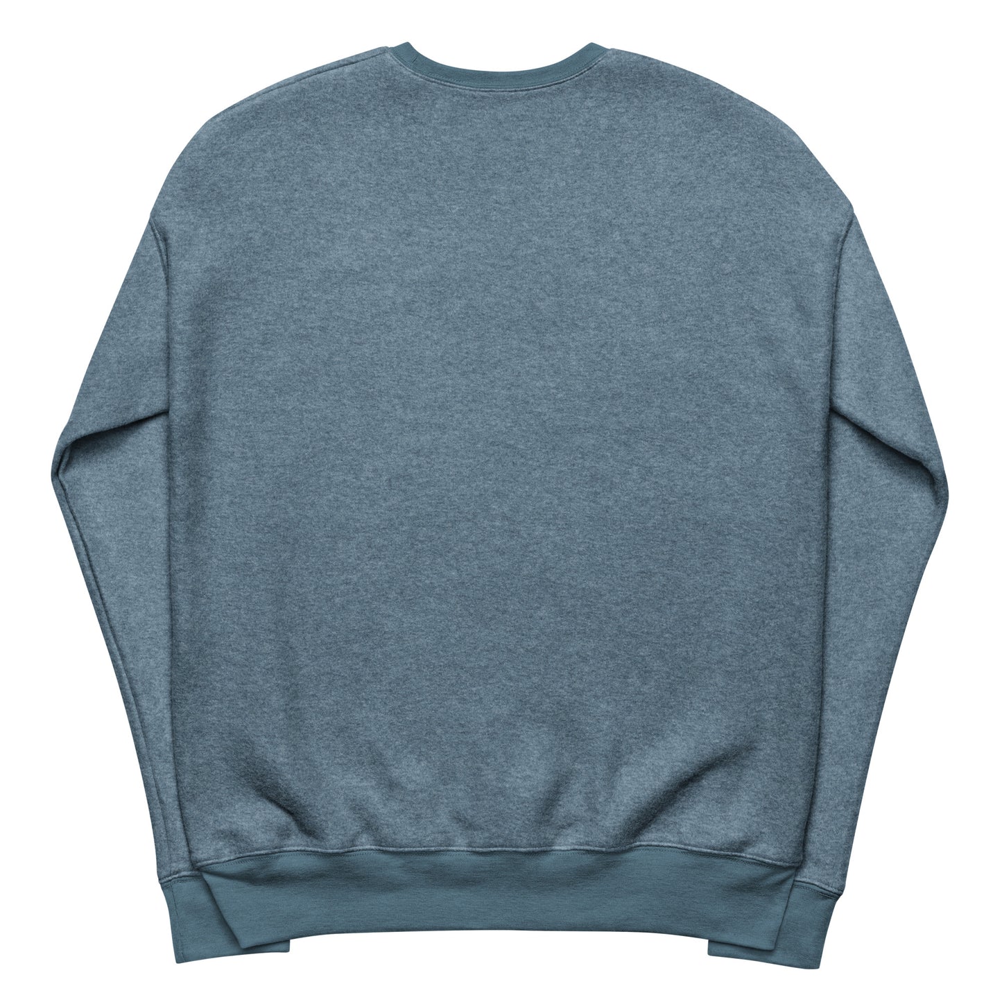 Sueded fleece sweatshirt